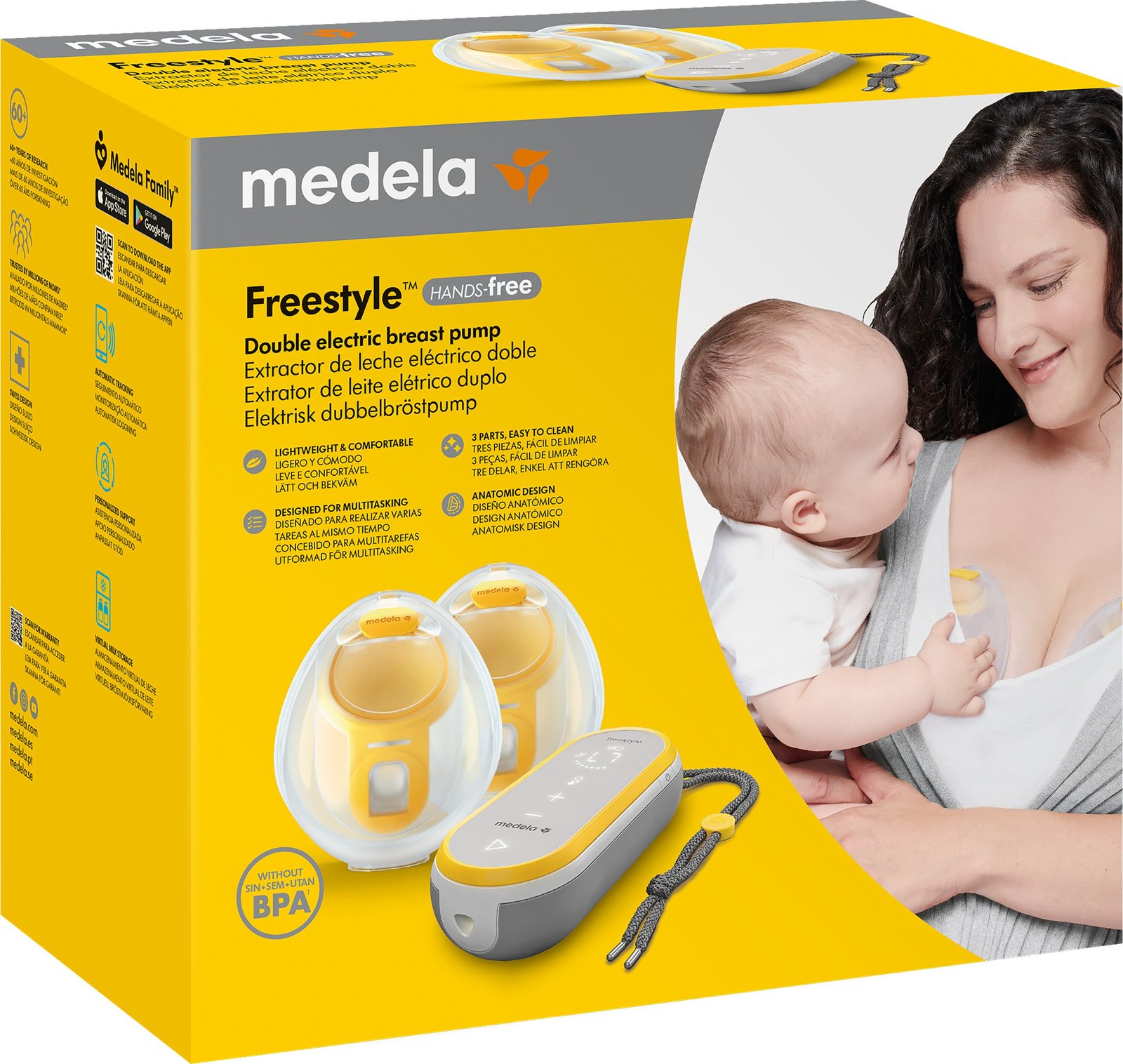 Medela Freestyle Hands-free Dubbelbröstpump 1st