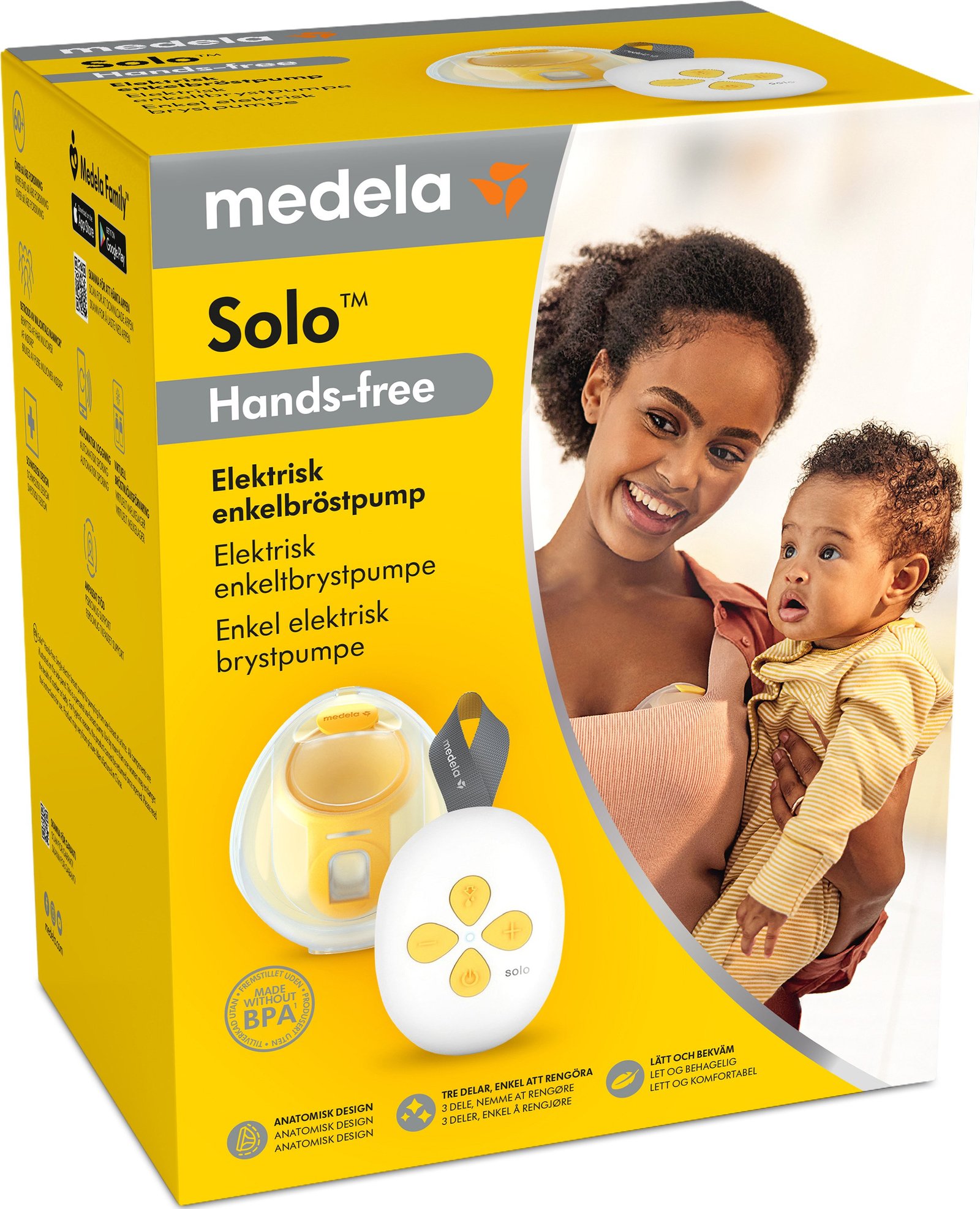 Medela Solo Hands-free Bröstpump 1 st
