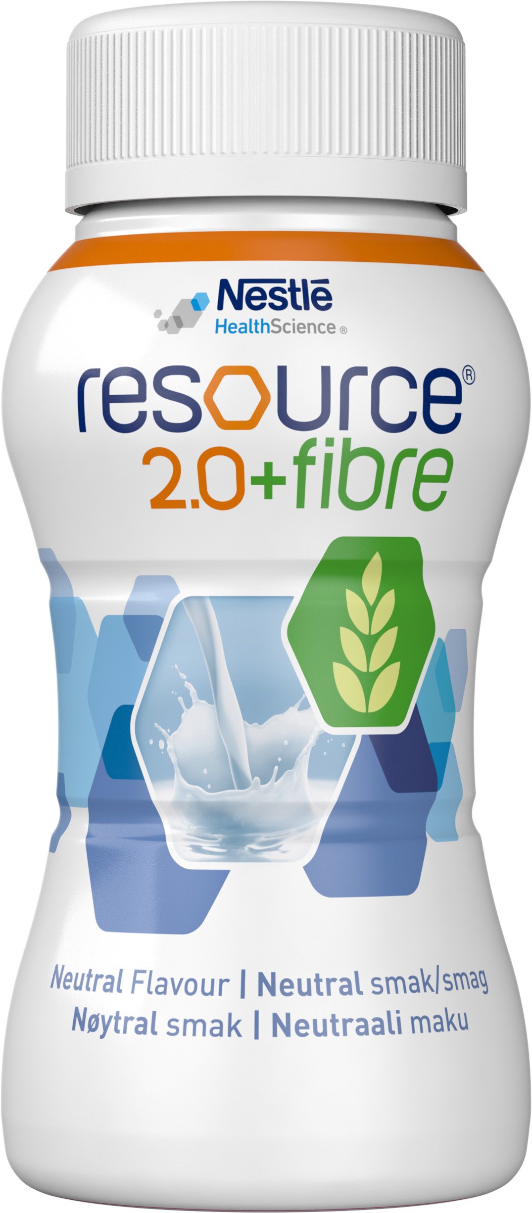 Nestlé Resource 2.0+Fibre Neutral 4 x 200 ml