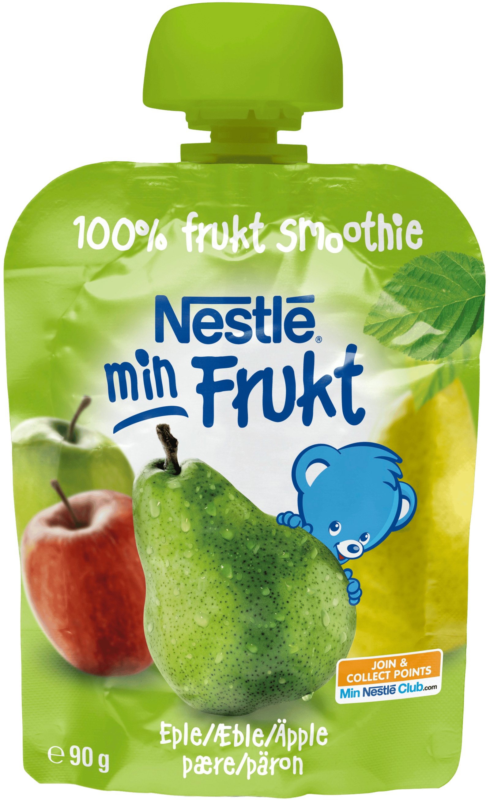 Nestlé Min Frukt Äpple & Päron 6 månader 90 g