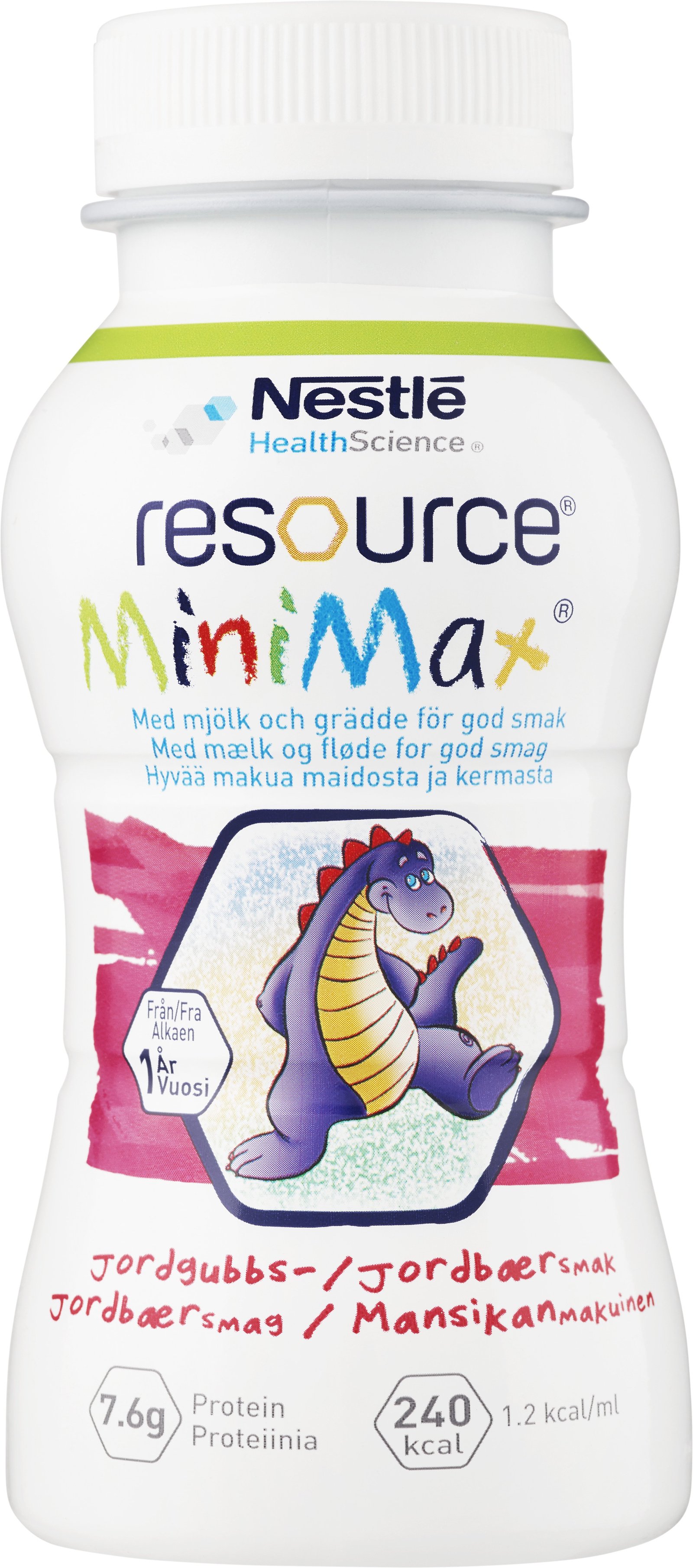 Nestlé Resource MiniMax Jordgubb 2 x 200 ml