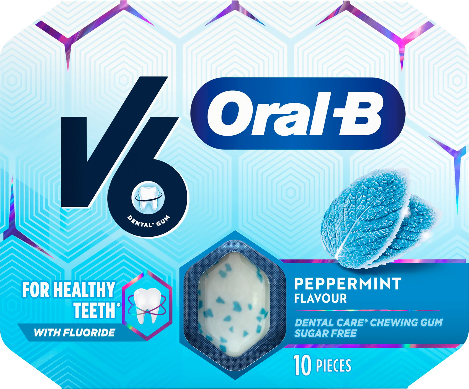V6 Oral-B Dental Care Peppermint 10 st