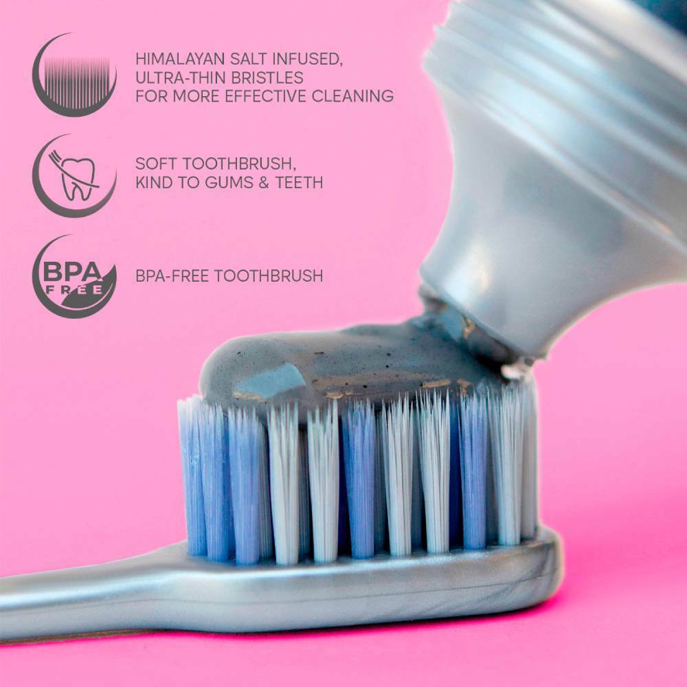 Biomed Pink Salt Ultrasoft Tandborste 1 st - Olika färger