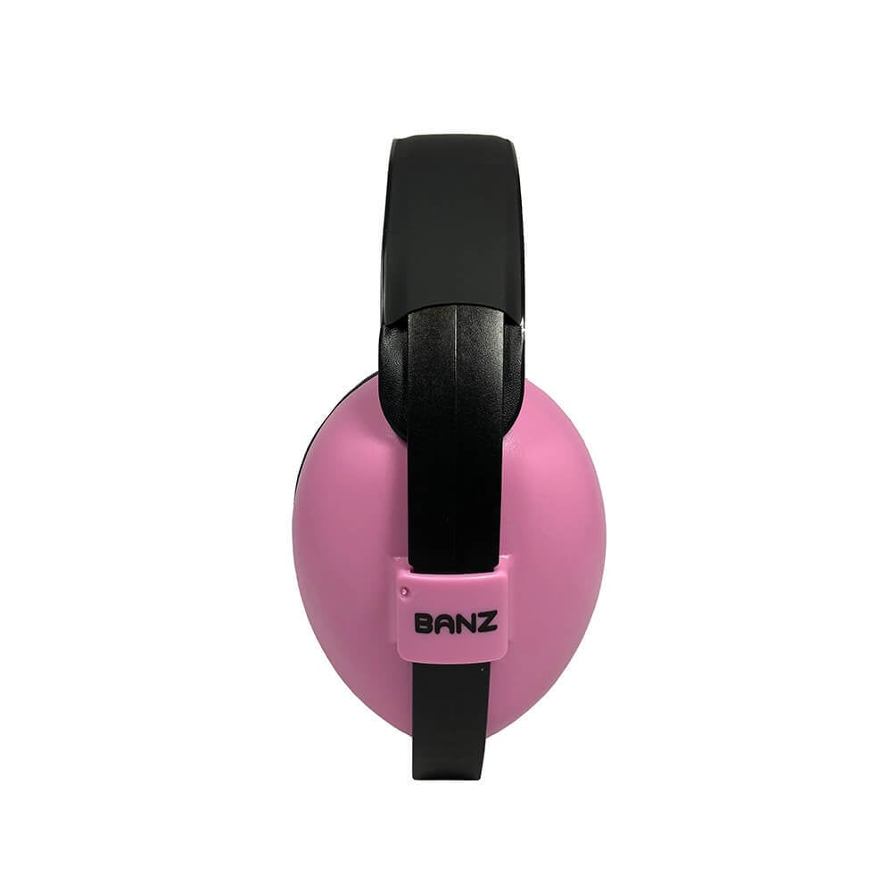 BANZ Hörselskydd Baby Petal Pink 0-3 år