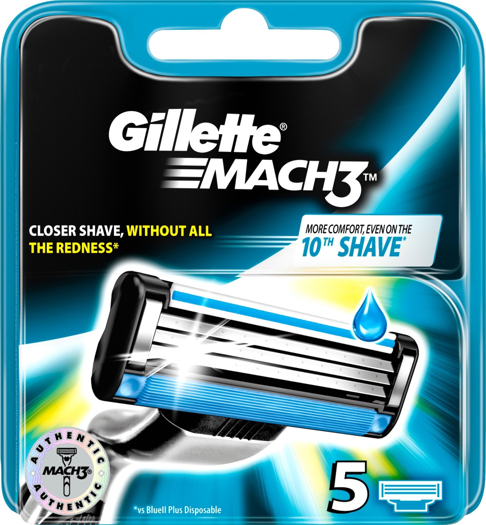 Gillette Mach3 Rakblad 5st