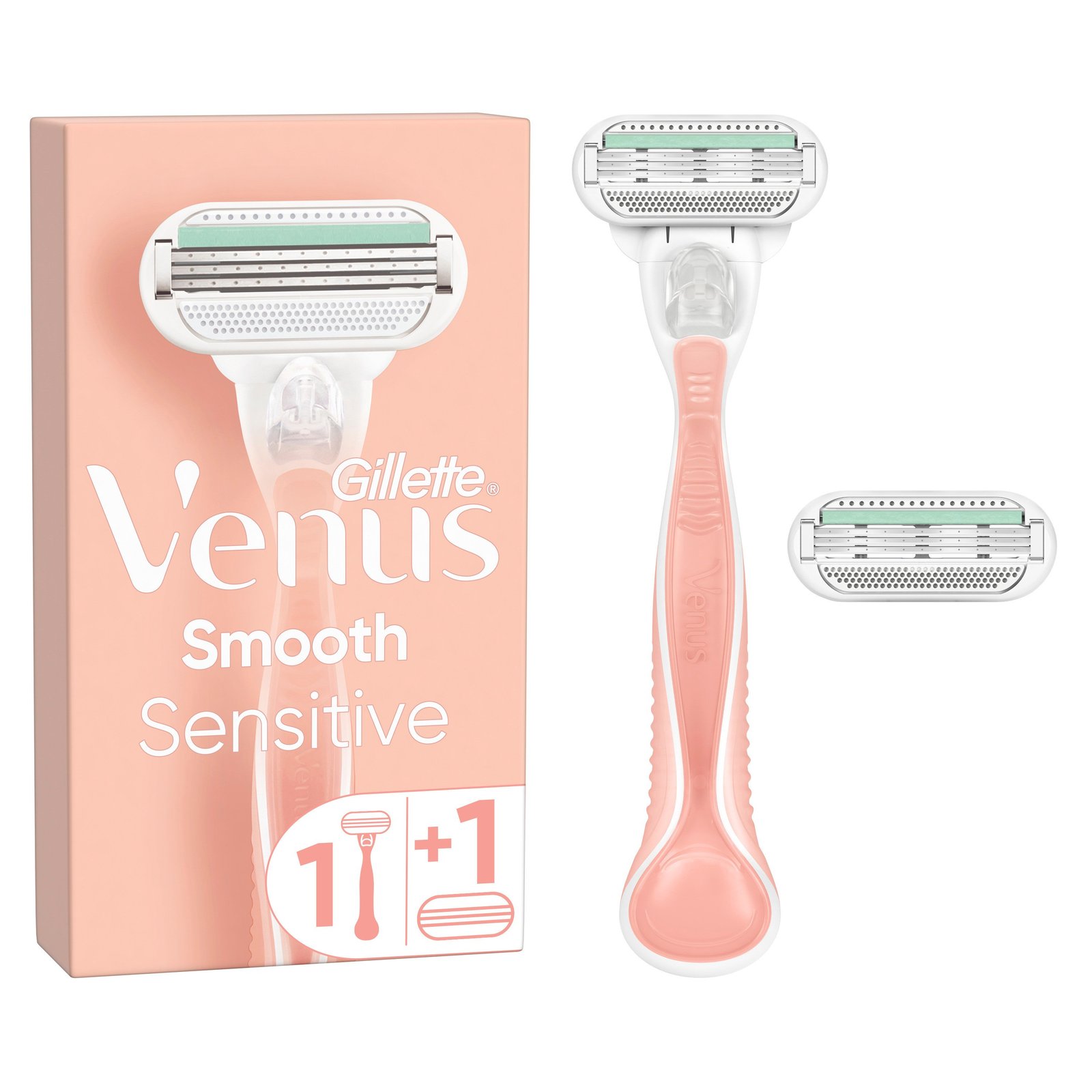Gillette Venus Smooth Sensitive Pink Rakhyvel 1 st