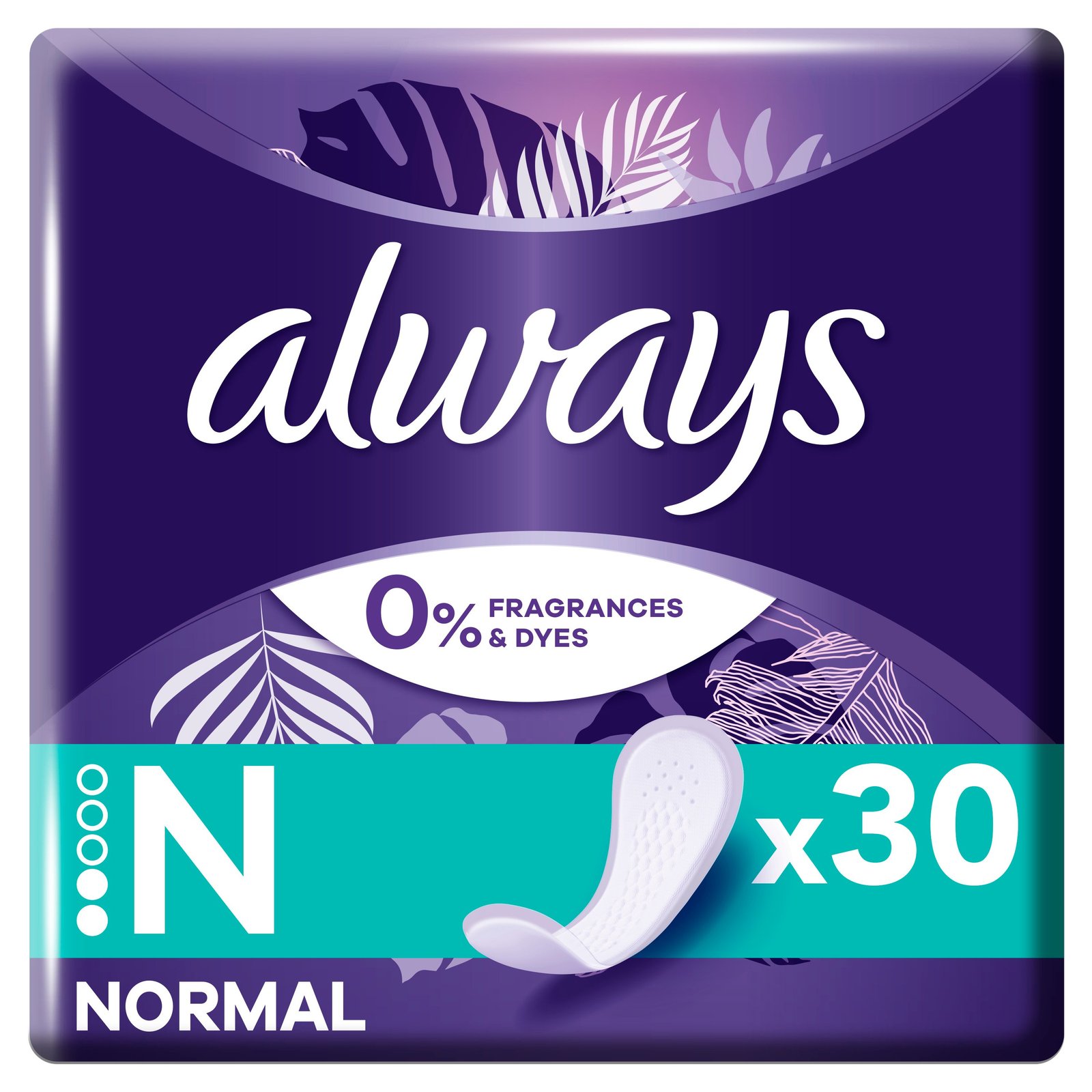 Always Dailies Normal Fresh & Protect Trosskydd 30 st