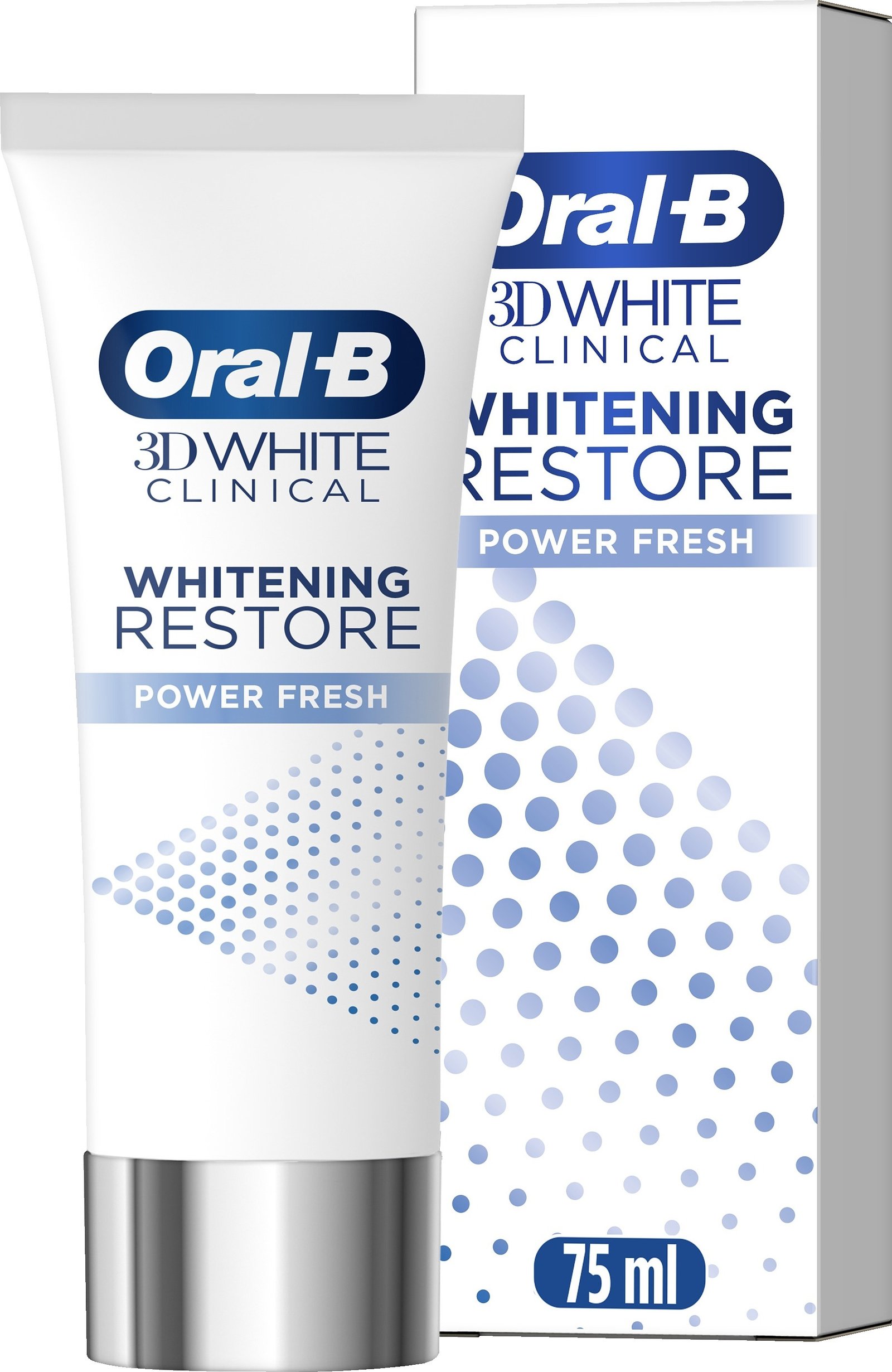 Oral-B 3D White Clinical Power Fresh Tandkräm 75 ml