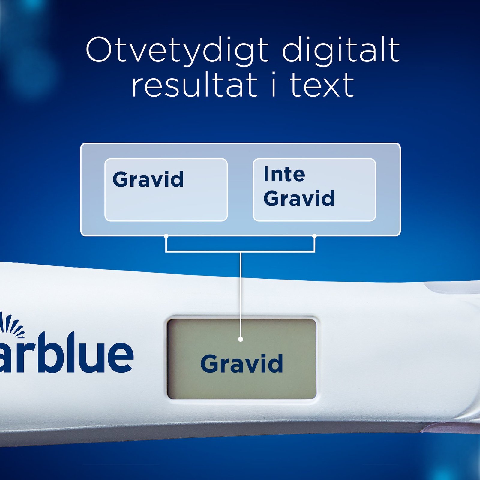Clearblue Digital Ultratidigt Graviditetstest 2 st