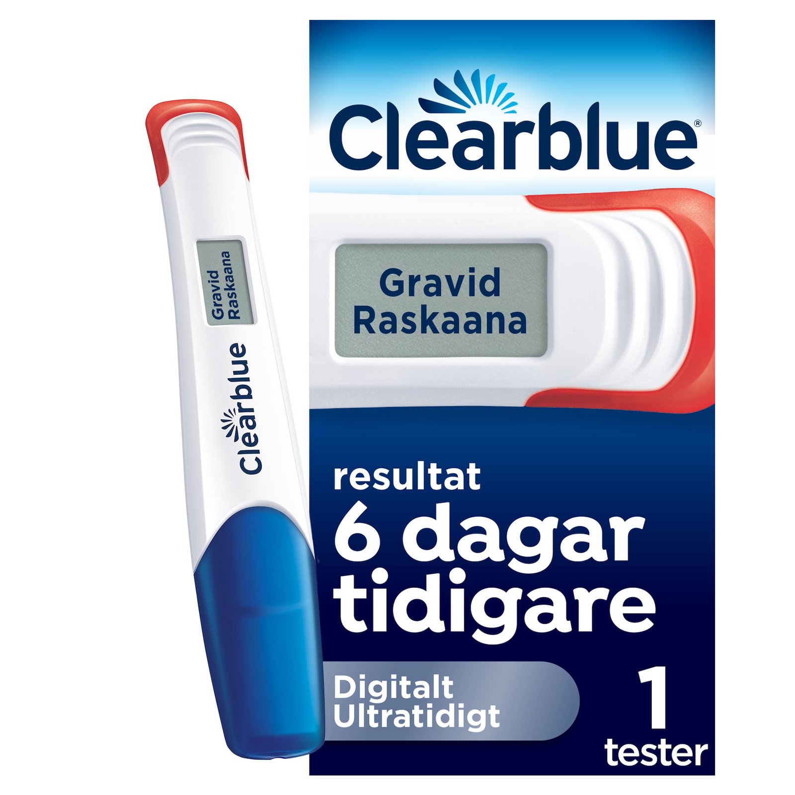 Clearblue Digitalt Ultratidigt Graviditetstest 1 st