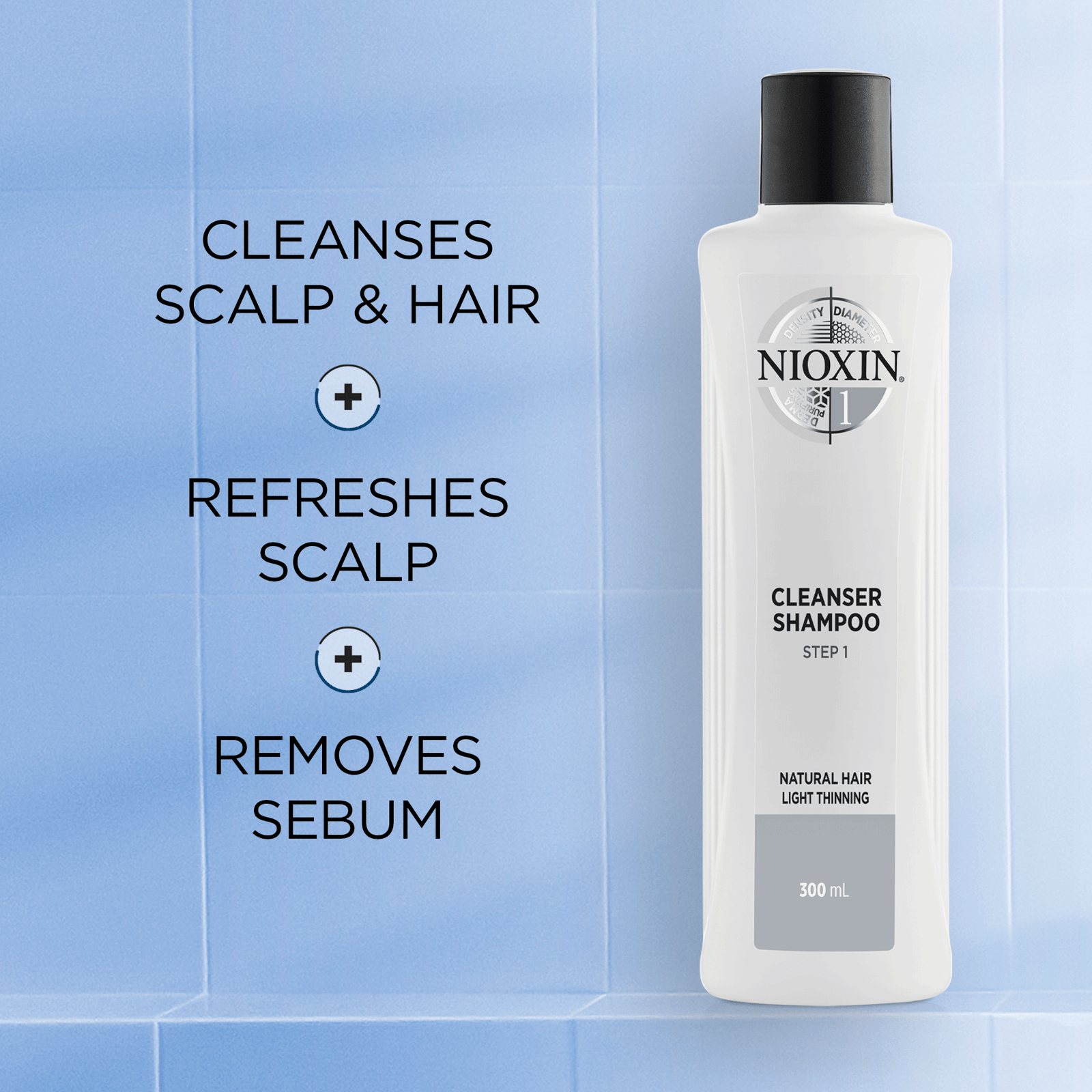 NIOXIN Hair System 1 Cleanser Shampoo 300 ml