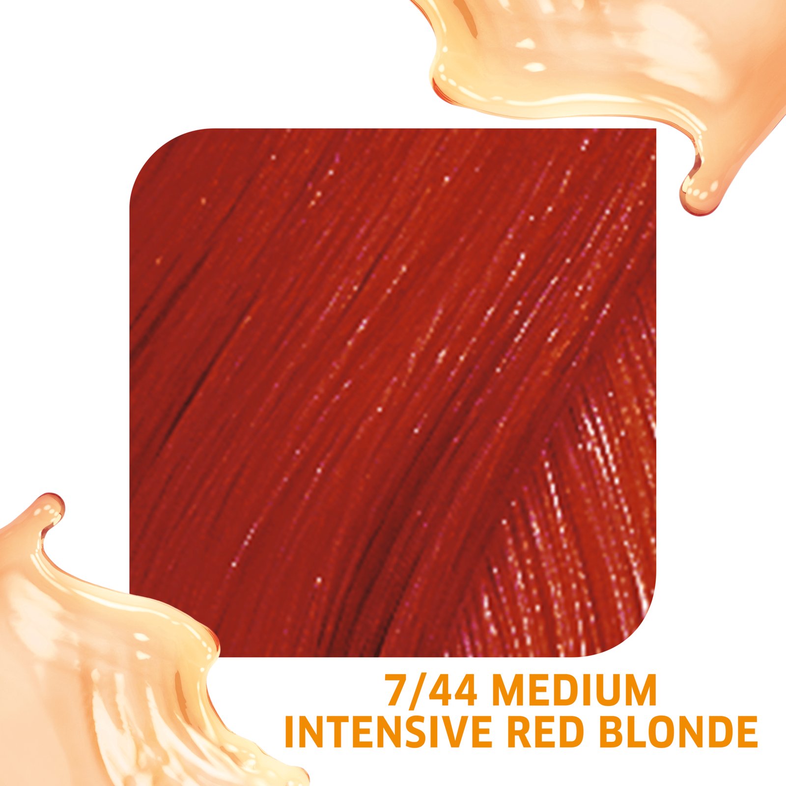 Wella Professionals   Color Fresh 7/44 Medium Intensive Red Blonde 75 ml