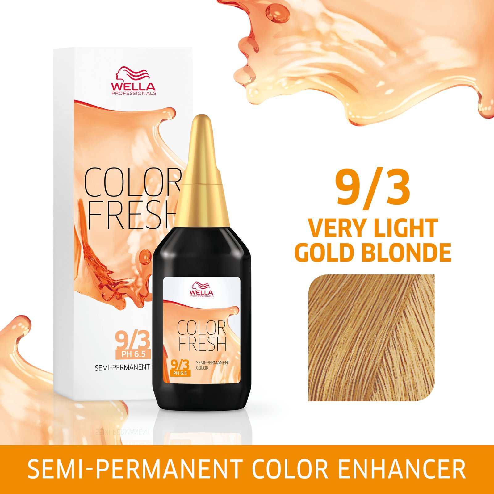 Wella Professionals   Color Fresh 9/3 Very Light Gold Blonde 75 ml