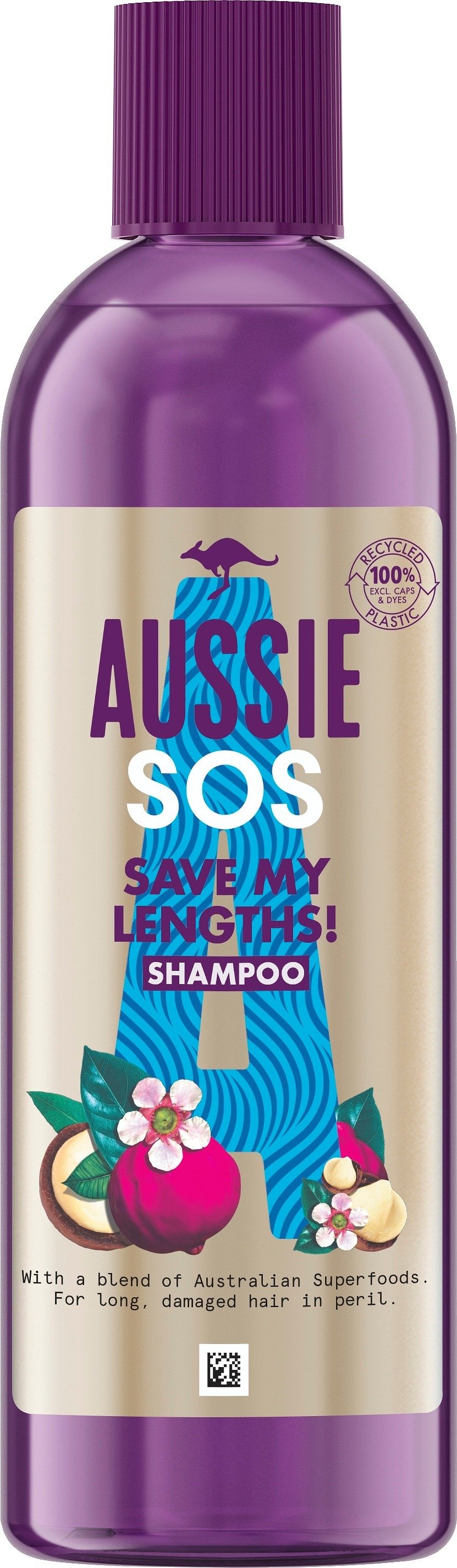 Aussie SOS Save My Lengths! Schampo 290 ml