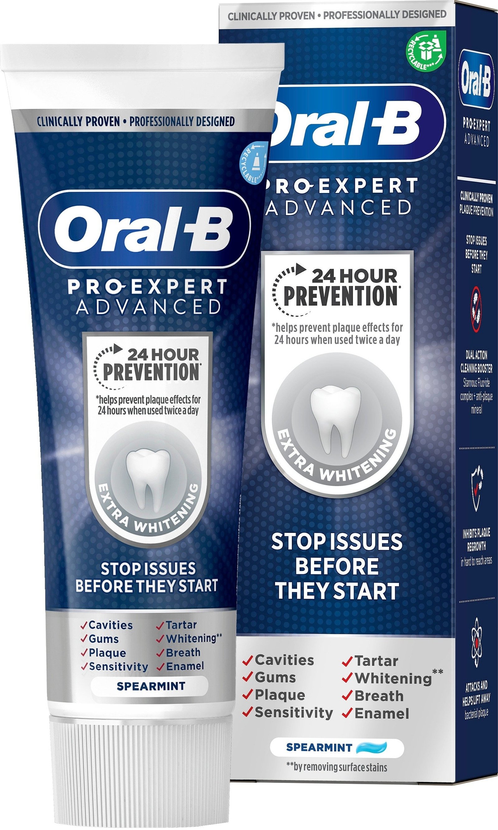 Oral-B Pro-Expert Advanced Science Extra White Tandkräm 75 ml