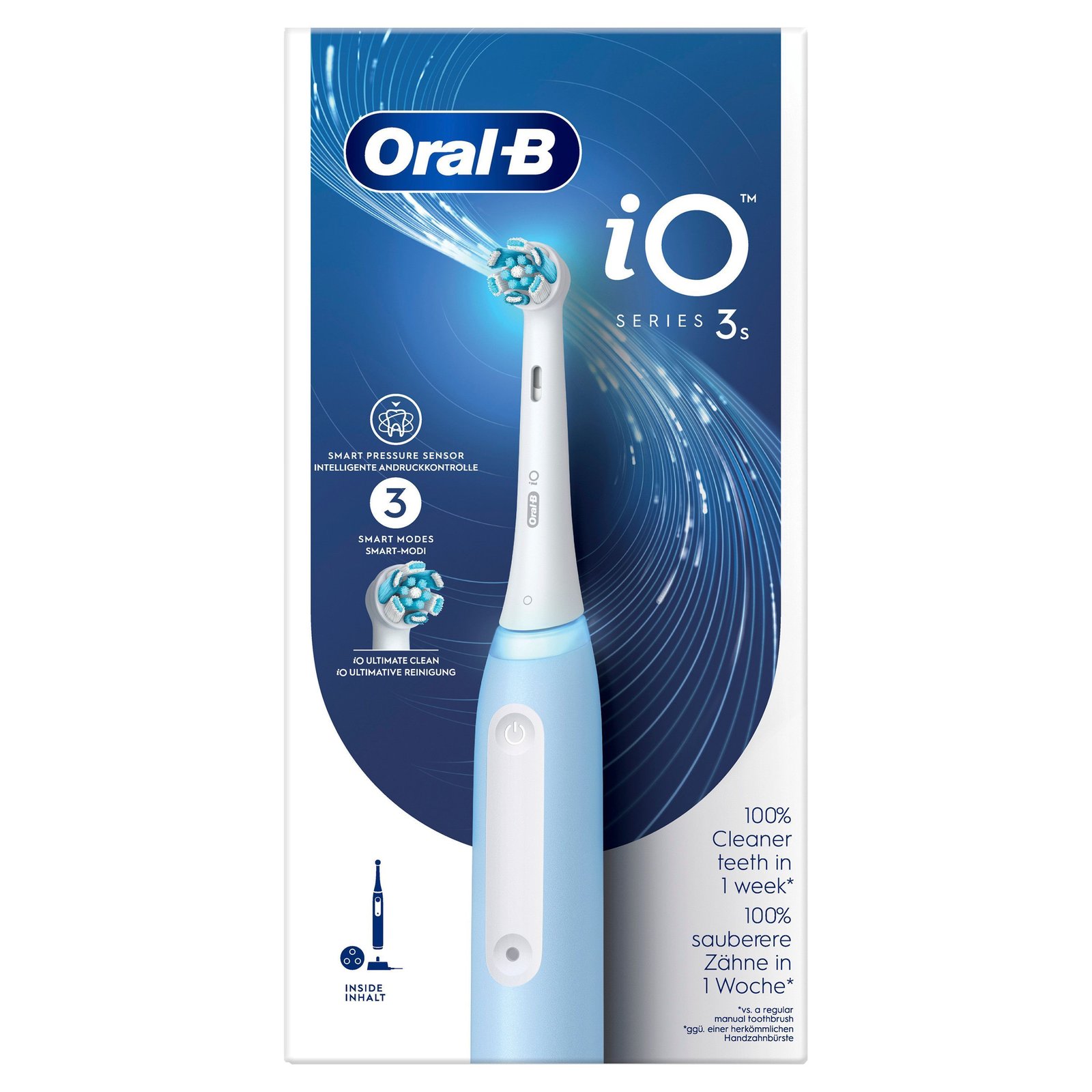 Oral-B iO 3S Blå eltandborste