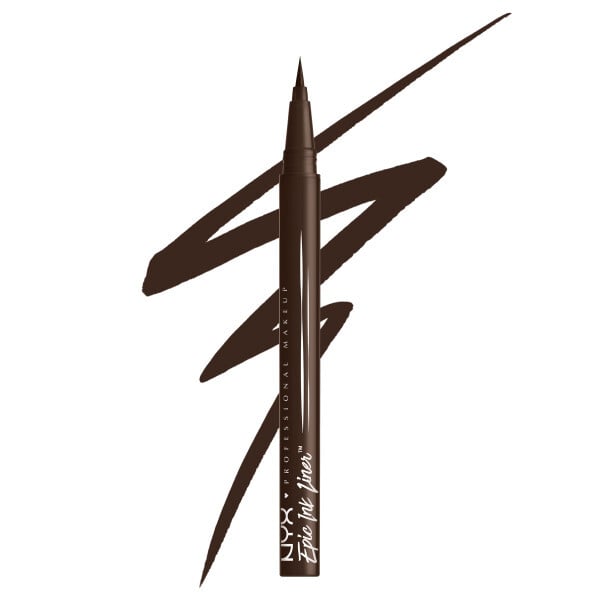 NYX Professional Makeup Epic Ink Waterproof Liquid Eyeliner 03 Dark Chocolate 1 ml