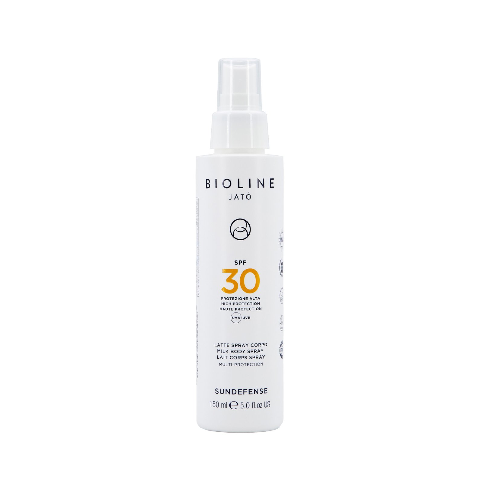 Bioline Jatò SPF 30 High Protection Milk Body Spray Multi-Protection 150 ml