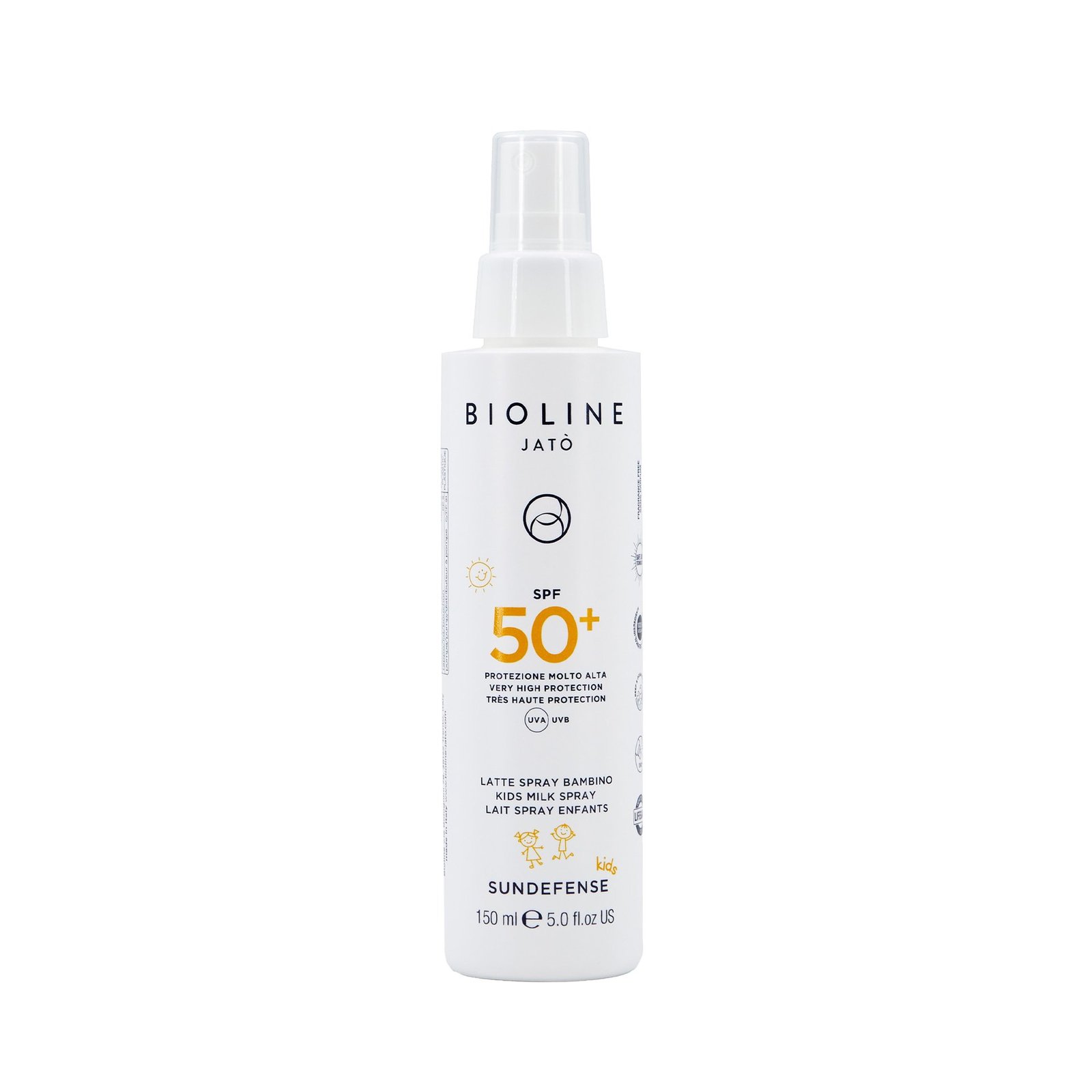 Bioline Jatò SPF 50+ Very High Protection Kids Milk Spray  150 ml