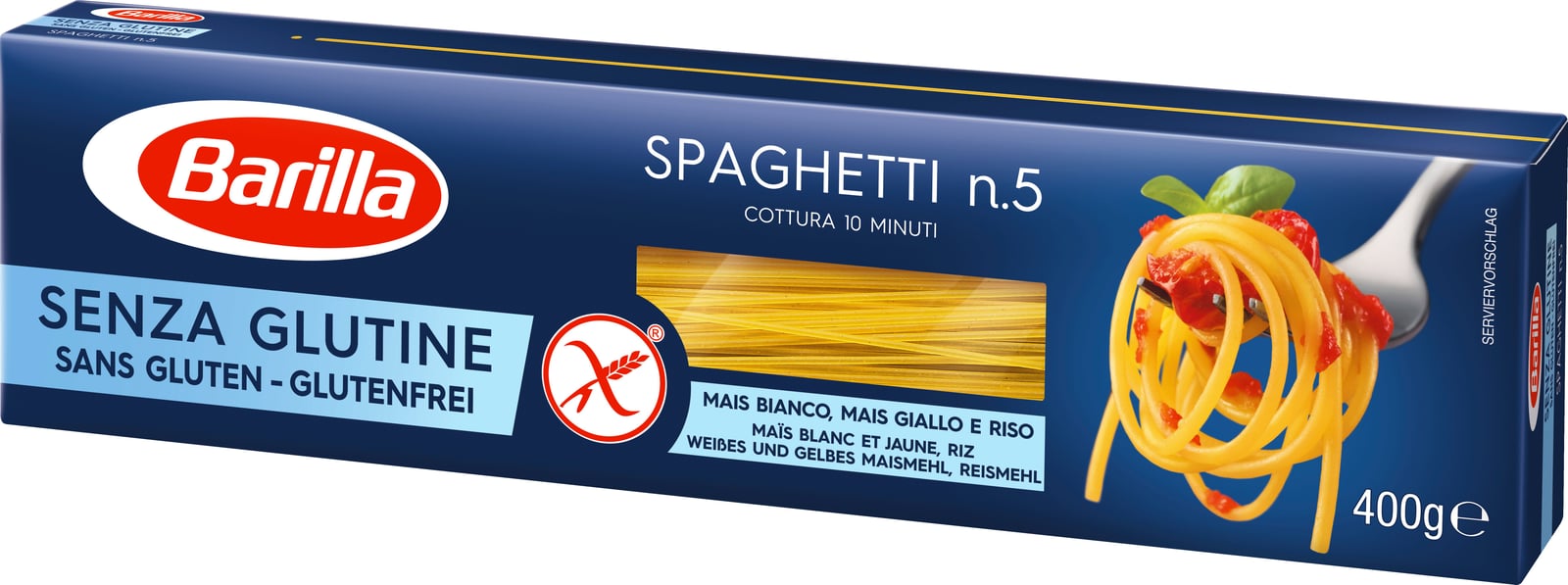 Barilla Spaghetti glutenfri 400 g