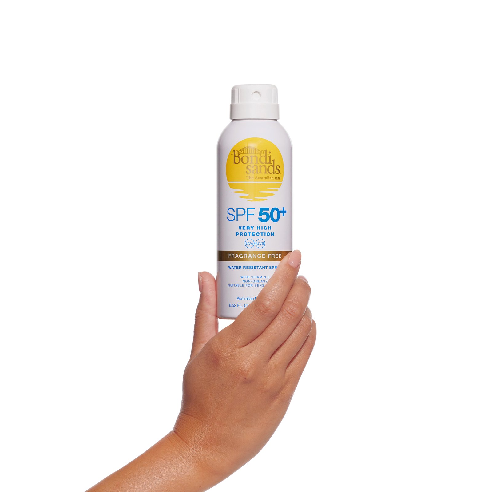 Bondi Sands SPF 50+ Fragrance Free Suncreen Spray 160 g