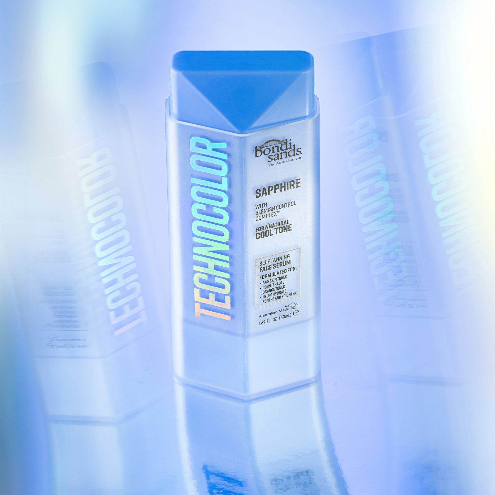 Bondi Sands Technocolor Self Tanning Face Serum Sapphire 50 ml