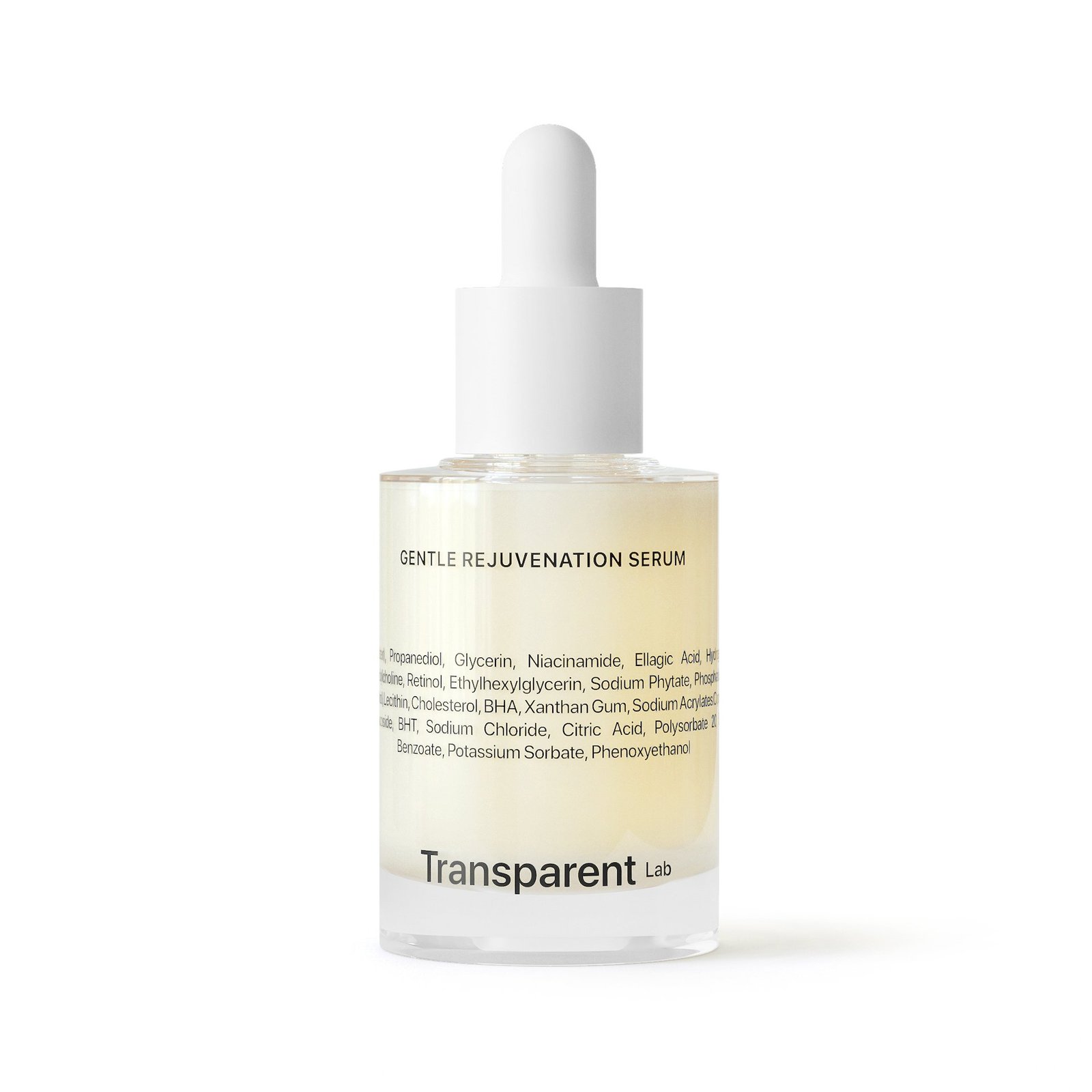 Niche Beauty Lab Transparent Lab Gentle Rejuvenation Serum 30 ml