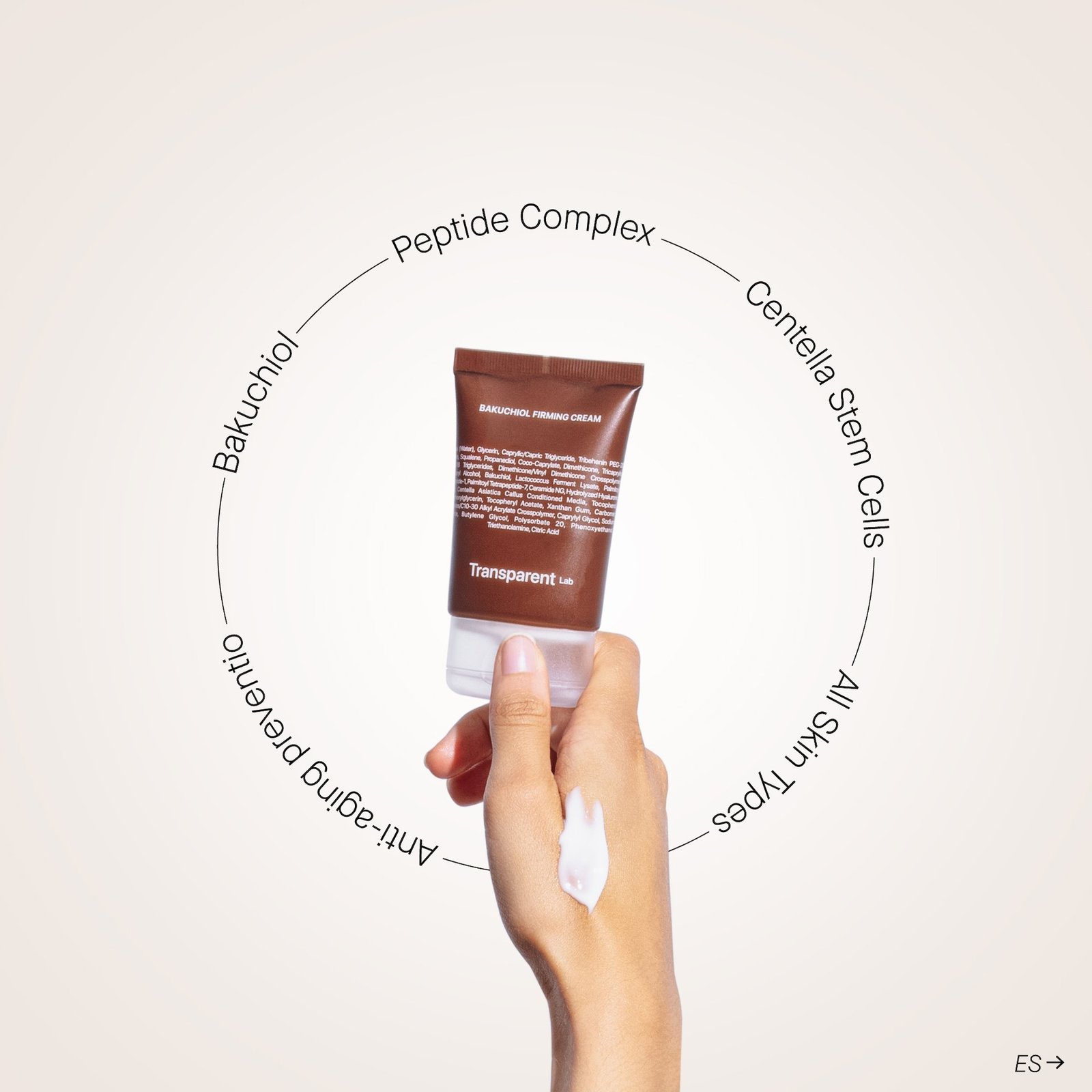 Niche Beauty Lab Transparent Lab Bakuchiol Firming Cream 50 ml