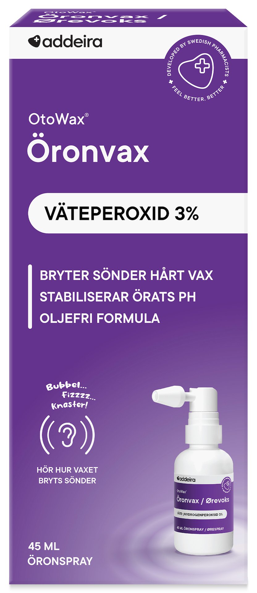 OtoWax Spray mot öronvax 45 ml