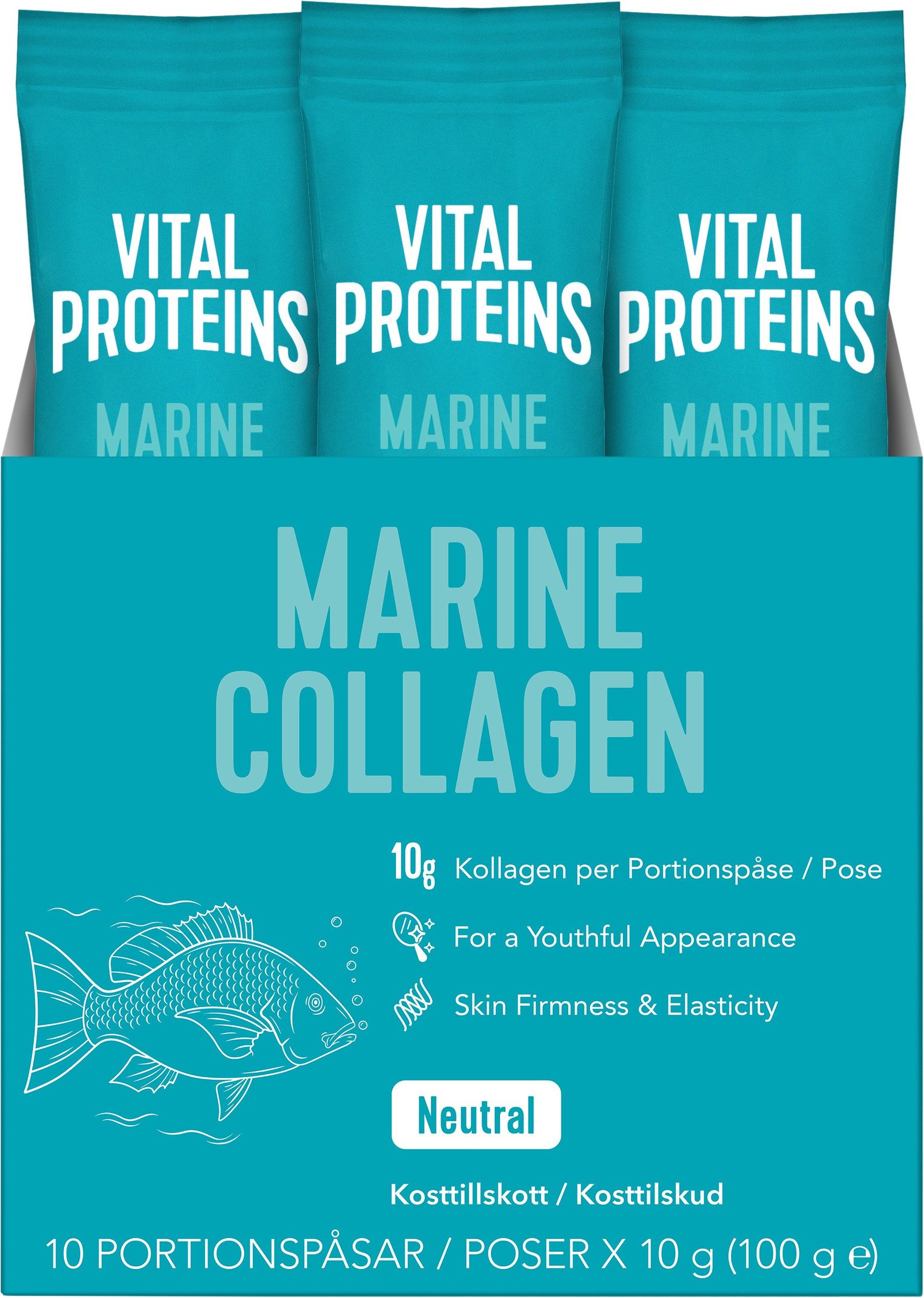 Vital Proteins Marine Collagen Stick Pack 10g x 10 st