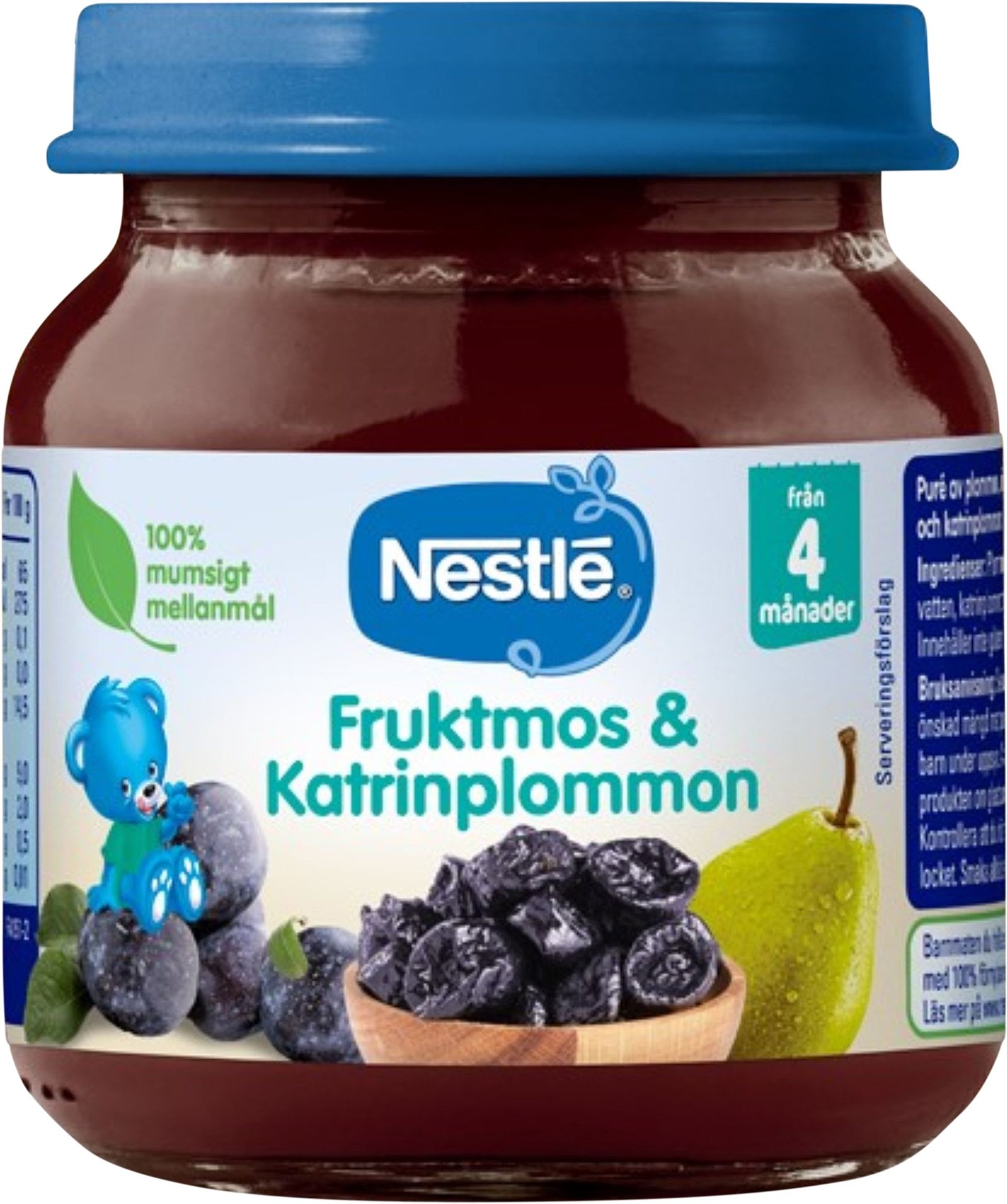 Nestlé Fruktmos och Katrinplommon 125g