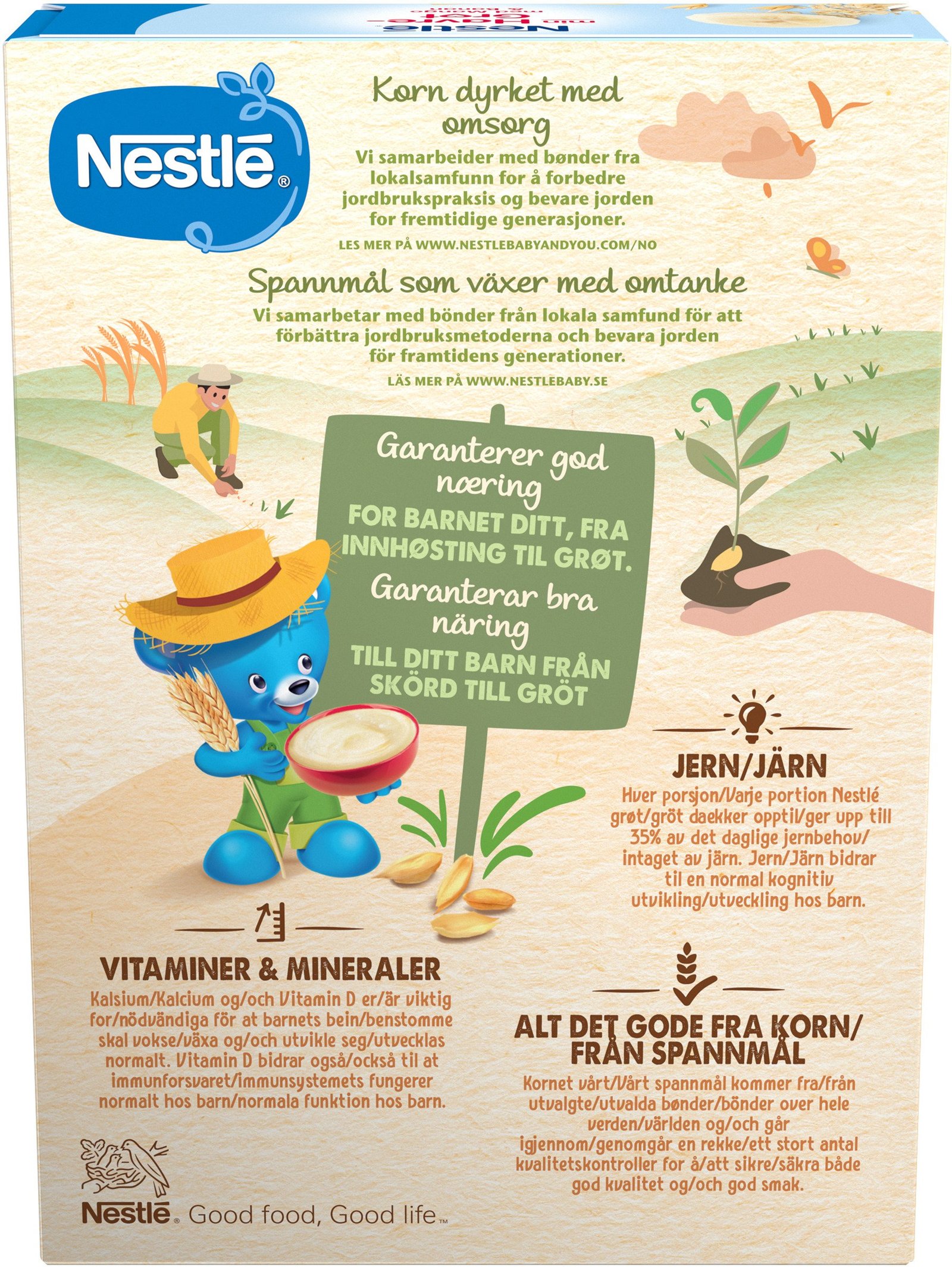 Nestlé Havregröt Mango 450g