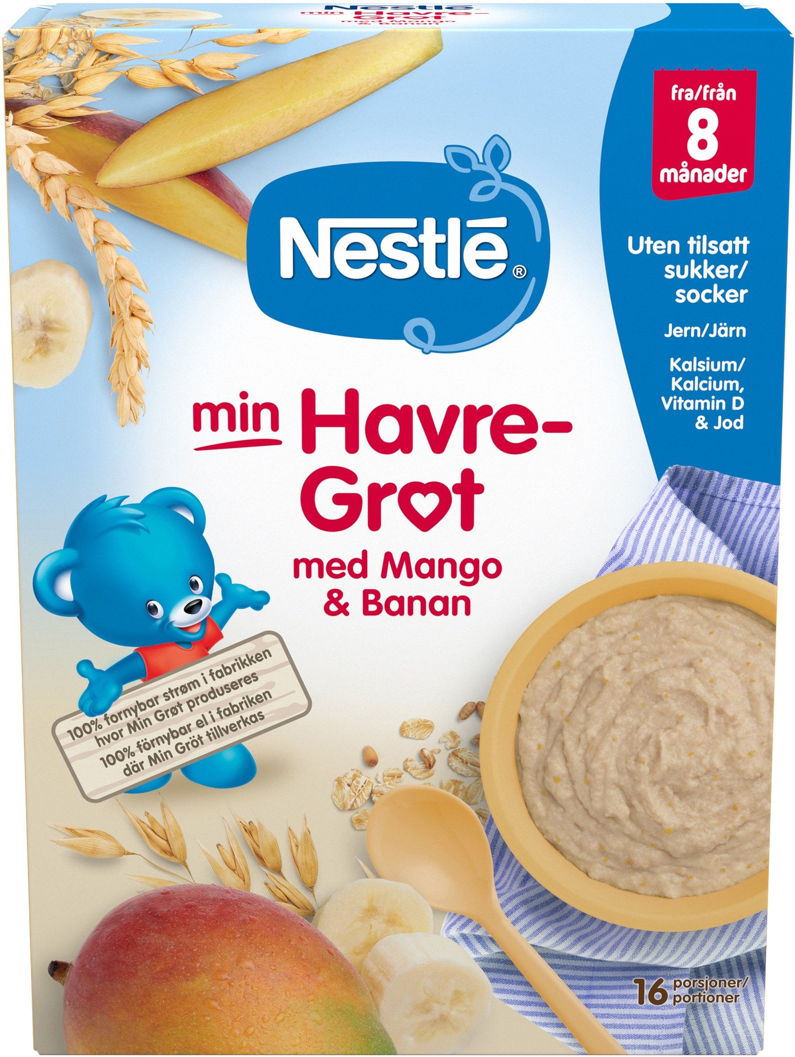 Nestlé Havregröt Mango 450g