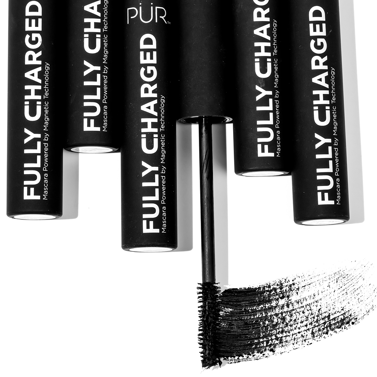 PÜR Fully Charged Mascara, svart 13ml