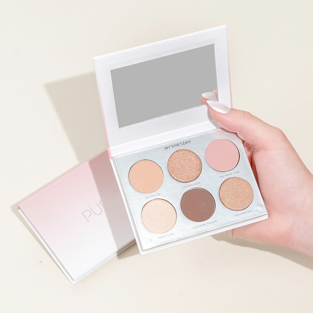 PÜR On Point Eyeshadow Palette - Wednesday 3g