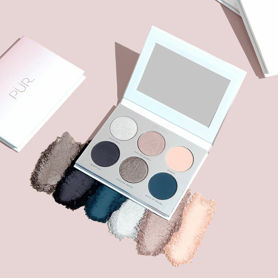 PÜR On Point Eyeshadow Palette - Saturday 3g