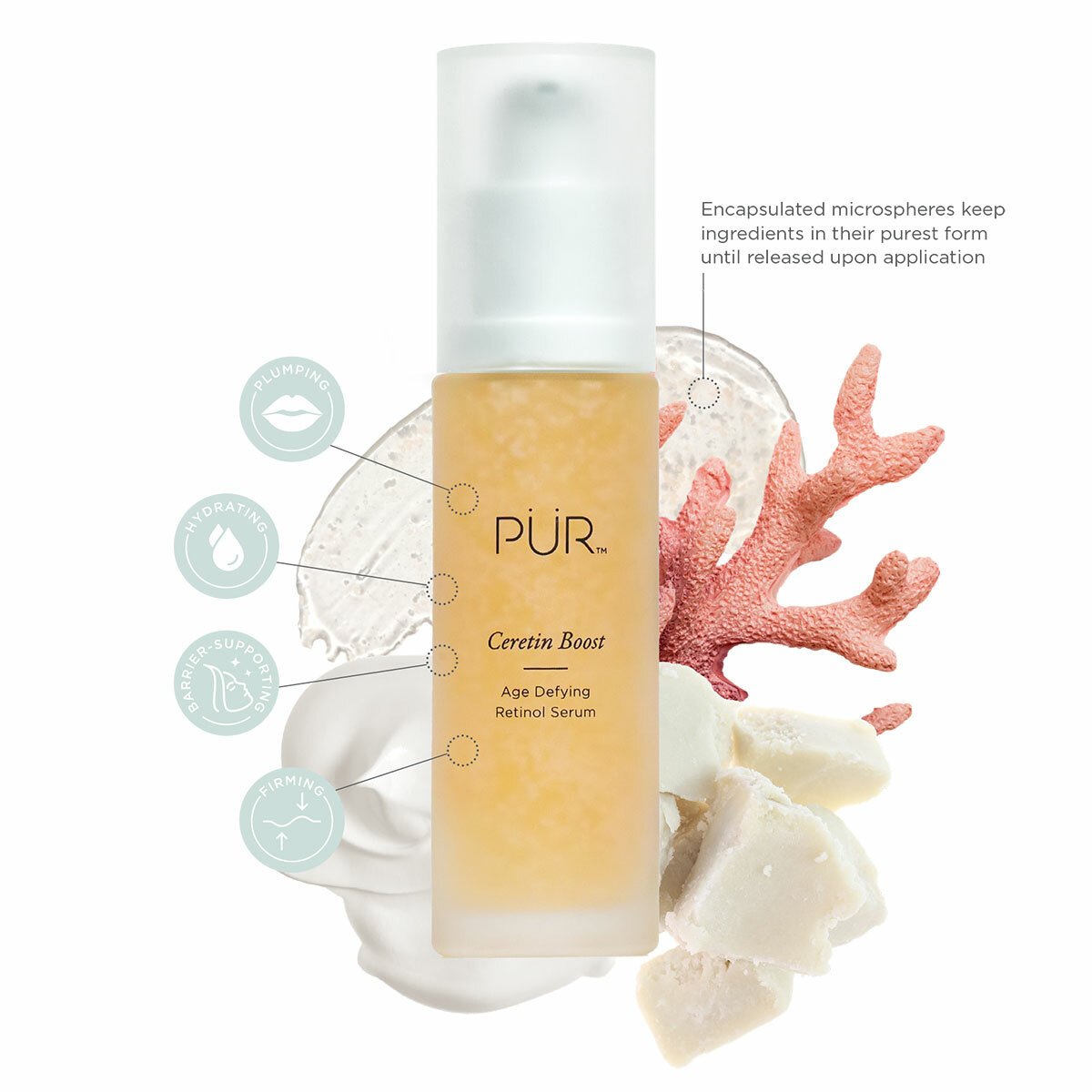 PÜR Ceretin Boost Age Defying Retinol Serum 30ml