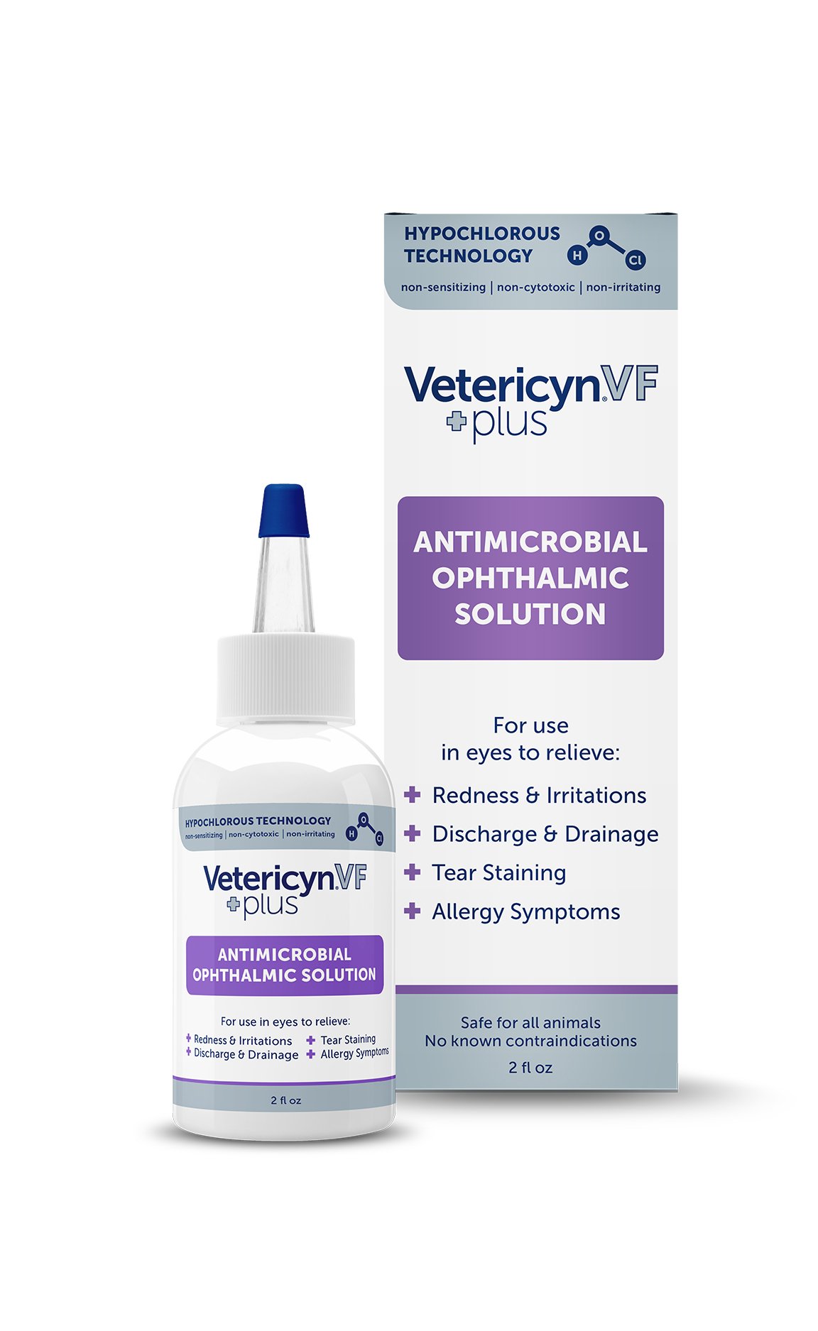 Vetericyn+ Veterinary Formula Antimicrobial Ophthalmic Solution 55 ml