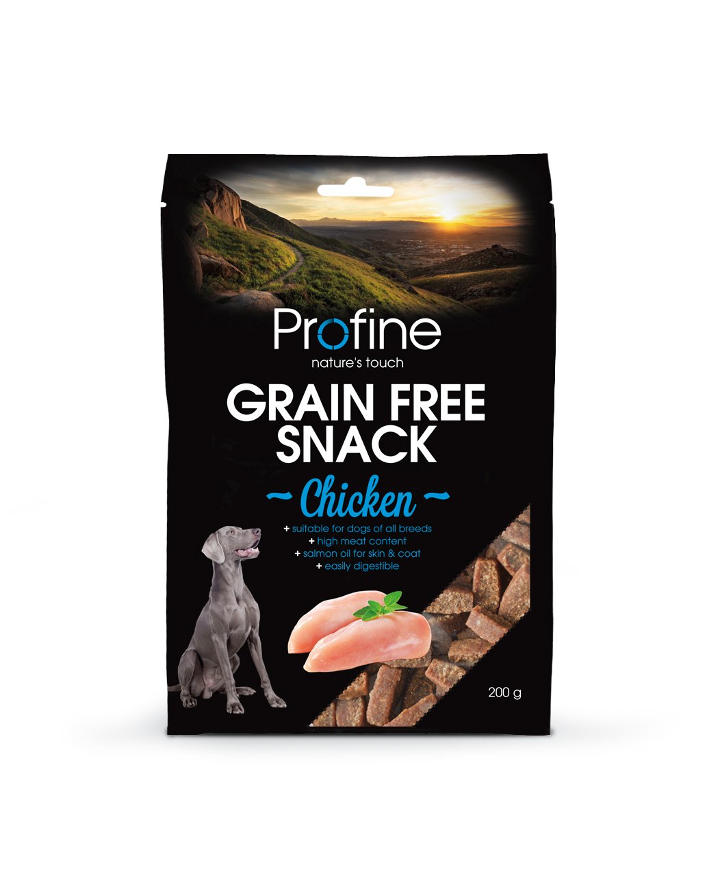 Profine Dog Grain Free Semi Moist Snack Chicken 200 g