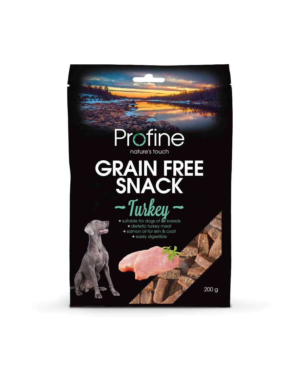 Profine Dog Grain Free Semi Moist Snack Turkey 200 g