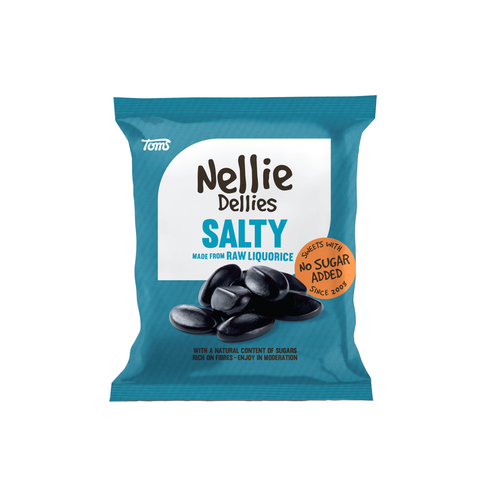 Nellie Dellies Salty Liquorice 90g