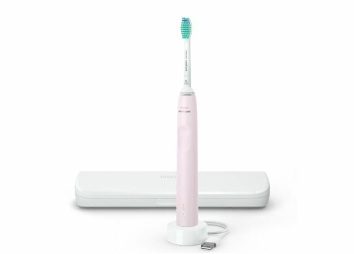 Philips Sonicare 3100 Series & Resefodral Rosa 1 st