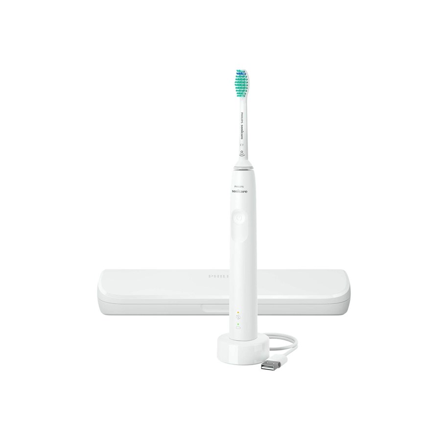 Philips Sonicare 3100 Series HX3673/13 Eltandborste Vit 1 st