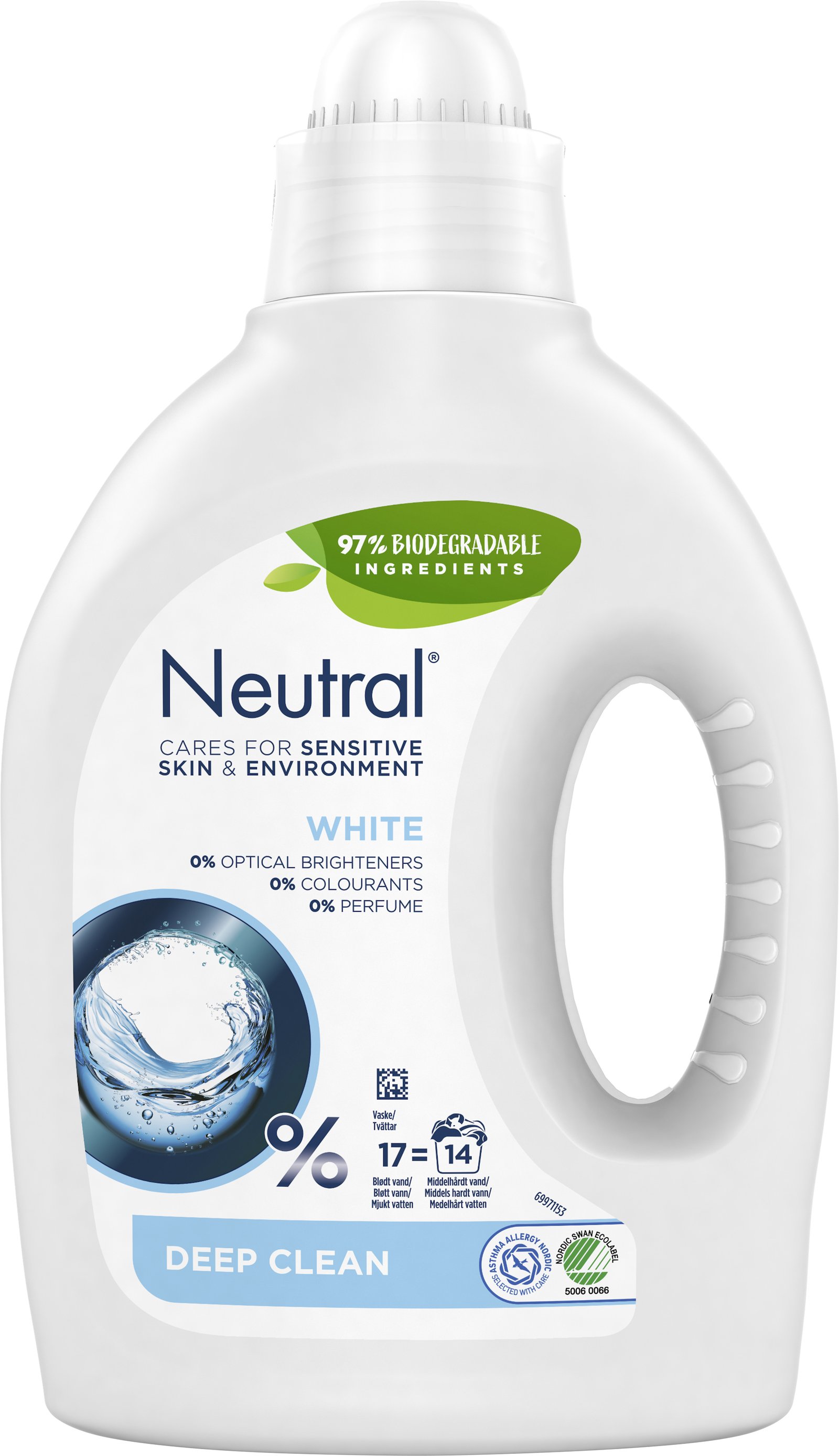 Neutral White Sensitive Flytande Tvättmedel 700 ml