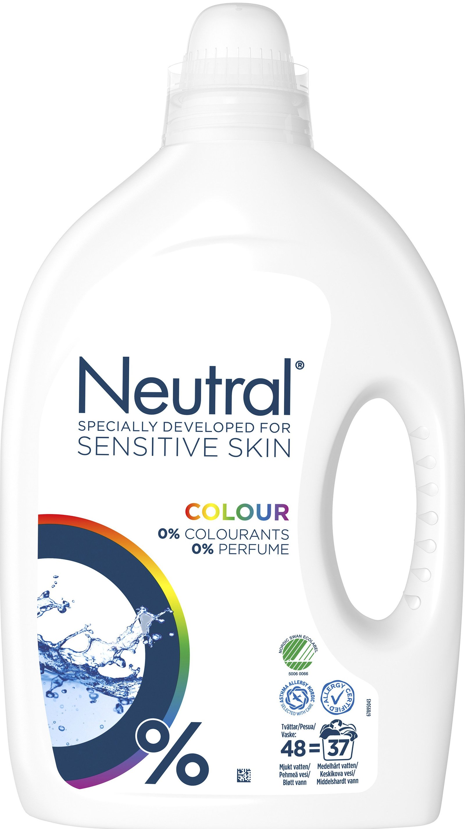 Neutral Sensitive Skin Colour Tvättmedel 1950 ml