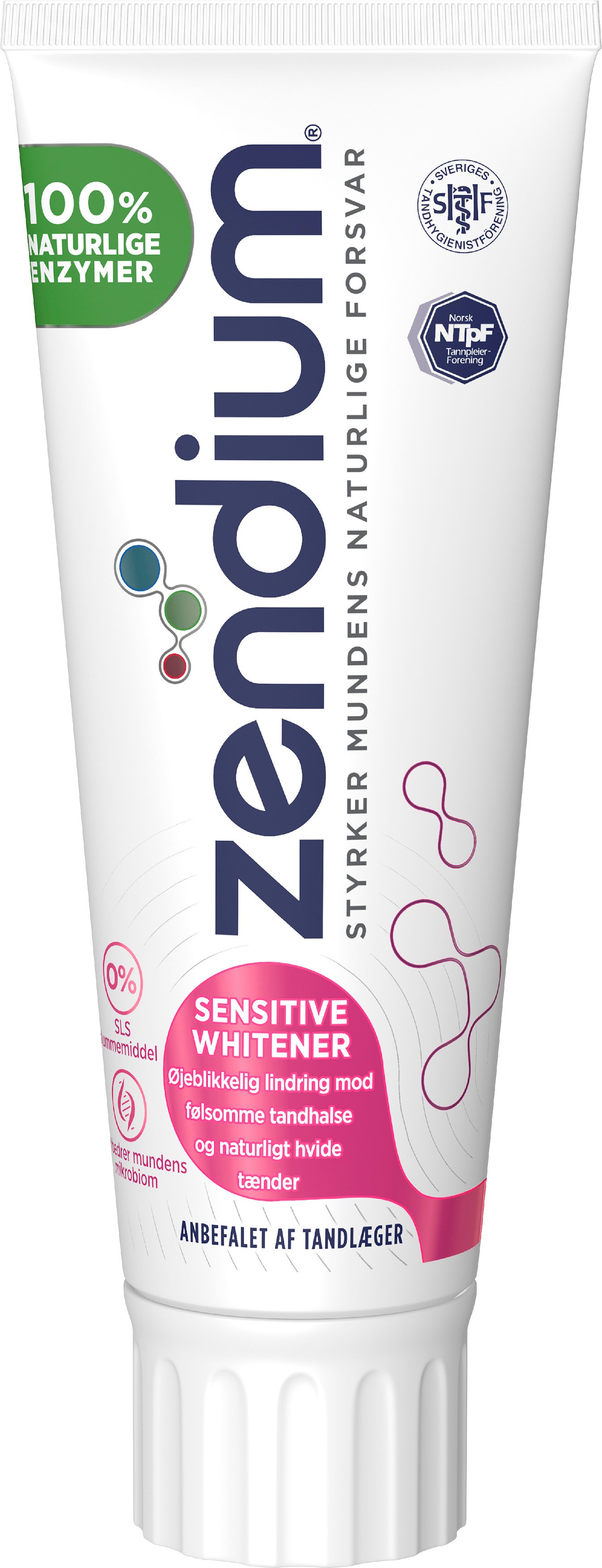 Zendium Sensitive Whitener Tandkräm 75 ml