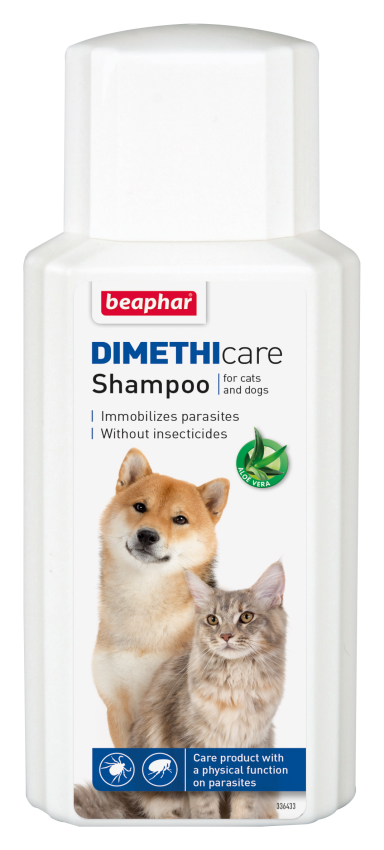 Beaphar Fästingmedel Dimethicare Schampo hund/katt 200 ml