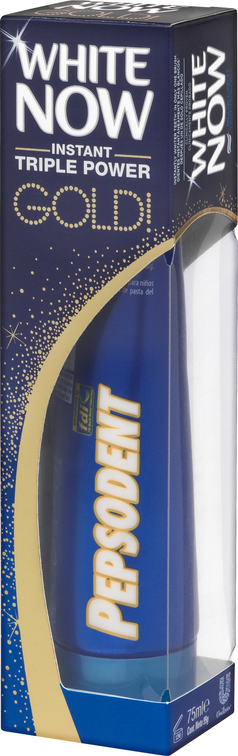 Pepsodent White Now Gold Tandkräm 75 ml