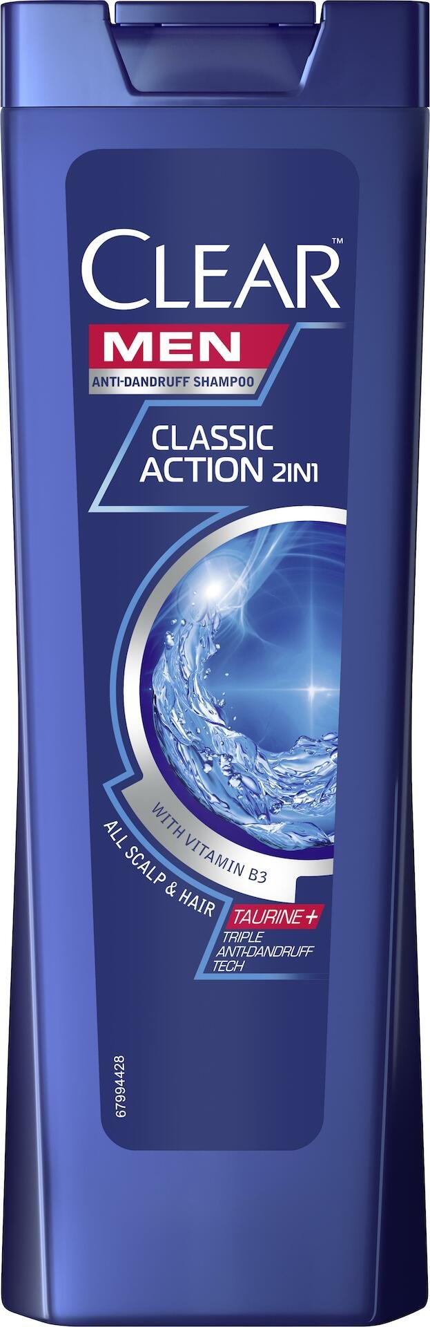 CLEAR Men Classic Action Anti-dandruff Shampoo 250 ml