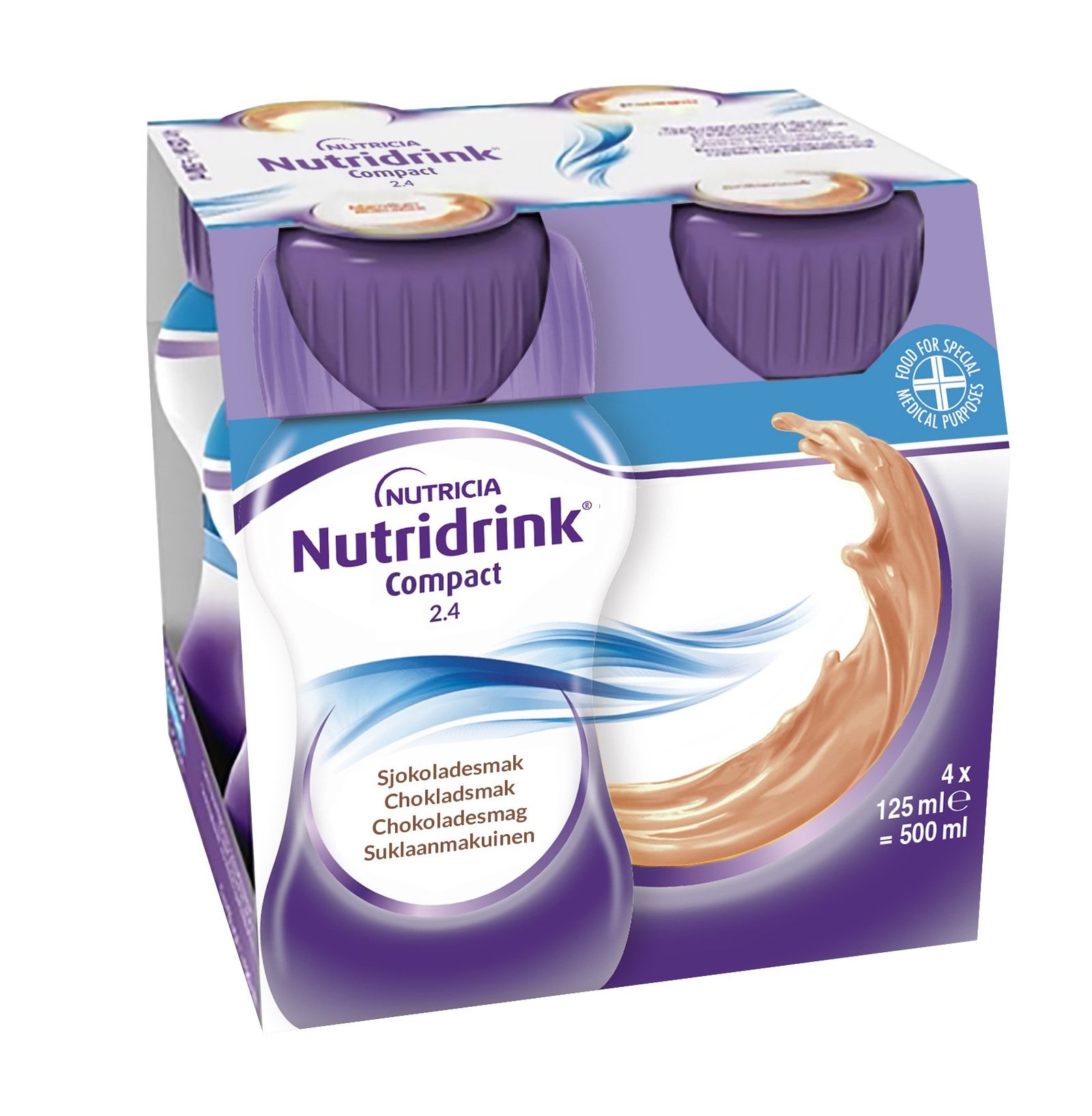 Nutridrink Compact Chokladsmak 4 x 125 ml